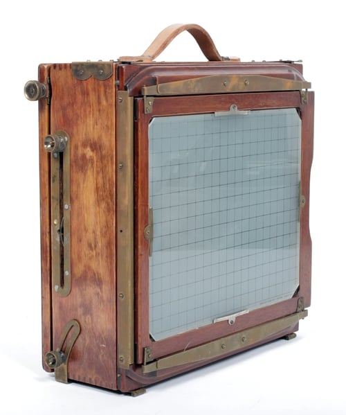 Image of Folmer Schwing Century Universal 8X10 Field camera with 300mm lens + holder #0411