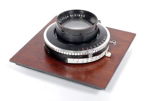 Image of Folmer Schwing Century Universal 8X10 Field camera with 300mm lens + holder #0411