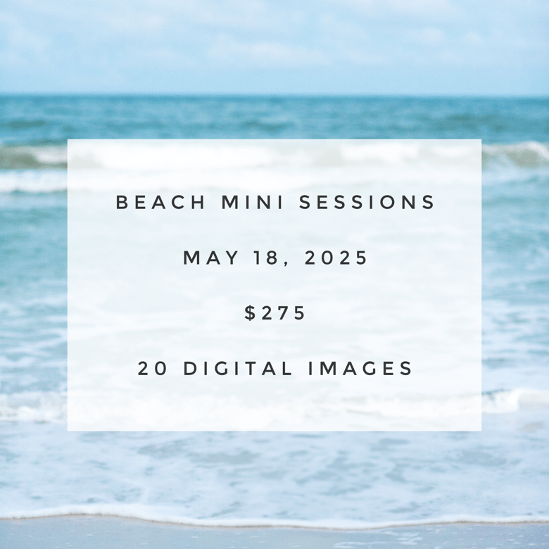 Image of Beach Minis - 5/18/25
