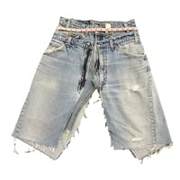 Image 4 of Stacked Levis Denim Shorts