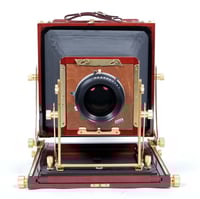 Image 2 of Tachihara light 8X10 Field camera with 300mm F5.6 MC lens + holder #0418