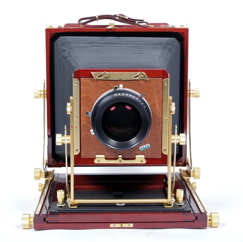 Image of Tachihara light 8X10 Field camera with 300mm F5.6 MC lens + holder #0418