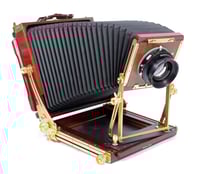 Image 8 of Tachihara light 8X10 Field camera with 300mm F5.6 MC lens + holder #0418