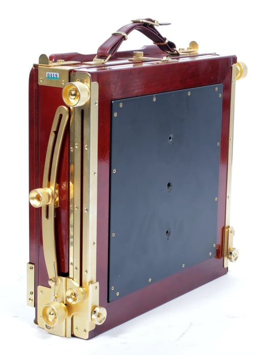 Image of Tachihara light 8X10 Field camera with 300mm F5.6 MC lens + holder #0418