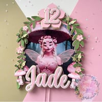 Image 1 of Melanie M PORTALS Inspired Custom Cake Topper Portals Album