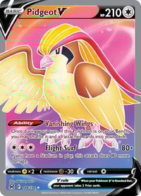Pidgeot V (Full Art) - SWSH11: Lost Origin (SWSH11) Near Mint