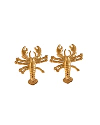 Mediterranean Lobster Earrings