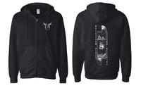 Image 1 of "An Offering" Zip Up Hoodie