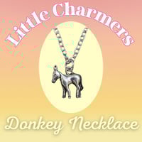 Image 1 of Little Charmers Donkey Necklace