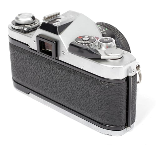 Image of Canon AV-1 35mm SLR Film Camera with 50mm F1.8 lens TESTED #0421