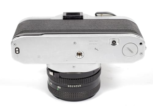 Image of Canon AV-1 35mm SLR Film Camera with 50mm F1.8 lens TESTED #0421