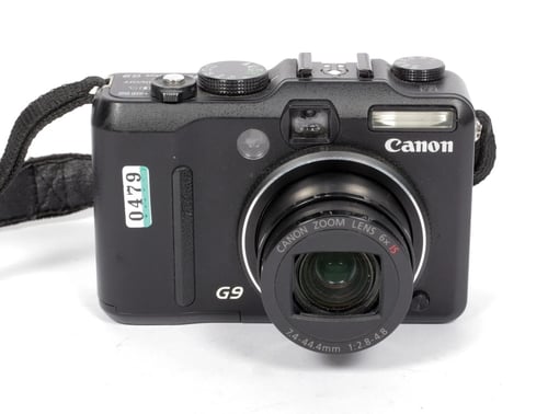 Image of Canon PowerShot G9 digital camera *TESTED* NEW BATTERY + CHARGER #0479
