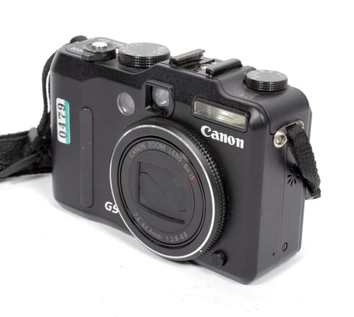 Image of Canon PowerShot G9 digital camera *TESTED* NEW BATTERY + CHARGER #0479