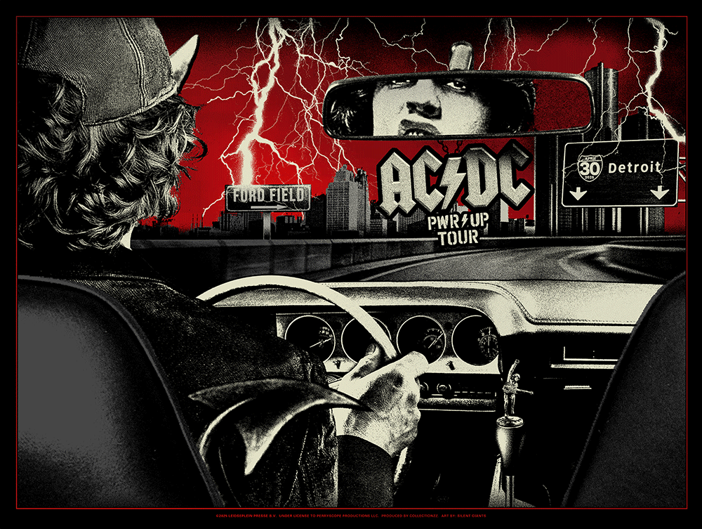 AC/DC - Detroit - 2025 - Red Foil