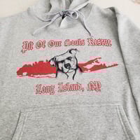 Pit of Our Souls Long Island Hoodie - Grey