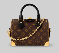 Image 3 of Icon Legacy Chain Satchel – Heritage Stud Series
