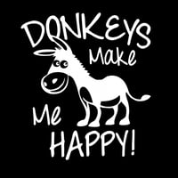 Image 3 of Happy Donkeys - Recycled Cotton Super Tote