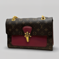 Image 2 of Heritage Luxe Lock Bag – Classic Monogram Accent Series