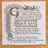 Image 1 of Dawn of the Black Axe IFC #2