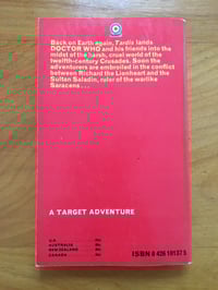 Image 2 of David Whitaker "Doctor Who and the Crusaders" Mass Market Paperback