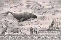 'The Court of Neptune' Postcard