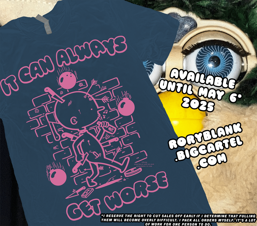 Image of It Can Always Get Worse (available until may 6) - navy