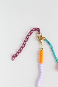 Image 2 of Hearts & Beads colorful bracelet with extender 3