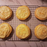 Image 4 of Lemon Drop Soft Baked Homemade Cookies with Lemon Zest 6 Jumbo Cookies