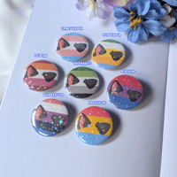Image 2 of Mini Puppy Pride Button Pins