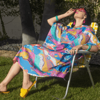 Image 2 of Landscape Maxi Caftan