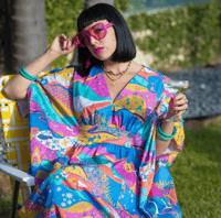 Image 3 of Landscape Maxi Caftan
