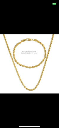 18k gold European classic twist .