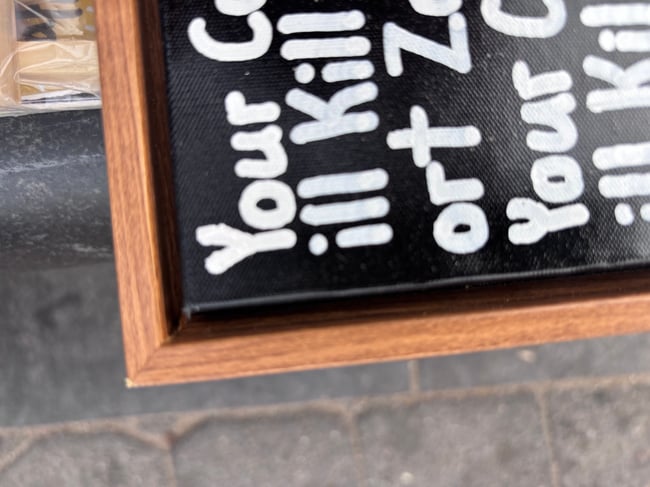 3ft x 2ft • Framed YCZWKY 