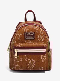 BROWN POOOH BACKPACK