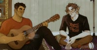 'Anyways Here's Wonderwall' JayVik Print