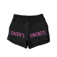 Image 1 of DADDY'S FAVORITE SLUT SWEATSHORTS