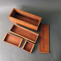 Image 2 of Box of Many Uses - Cherry with Cherry Trays II