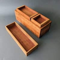 Image 5 of Box of Many Uses - Cherry with Cherry Trays II