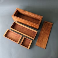 Image 2 of Box of Many Uses - Cherry with Cherry Trays III