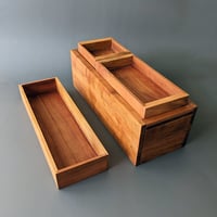 Image 3 of Box of Many Uses - Cherry with Cherry Trays III