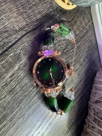 Image 3 of Green Ruby Zoisite Watch