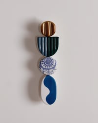Tiny Wall Hanging no. 75 by Eliana Bernard - Original Artwork