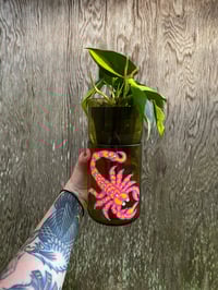 Image 1 of Sunset Scorpion Upcycled Planter