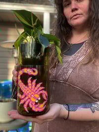 Image 2 of Sunset Scorpion Upcycled Planter