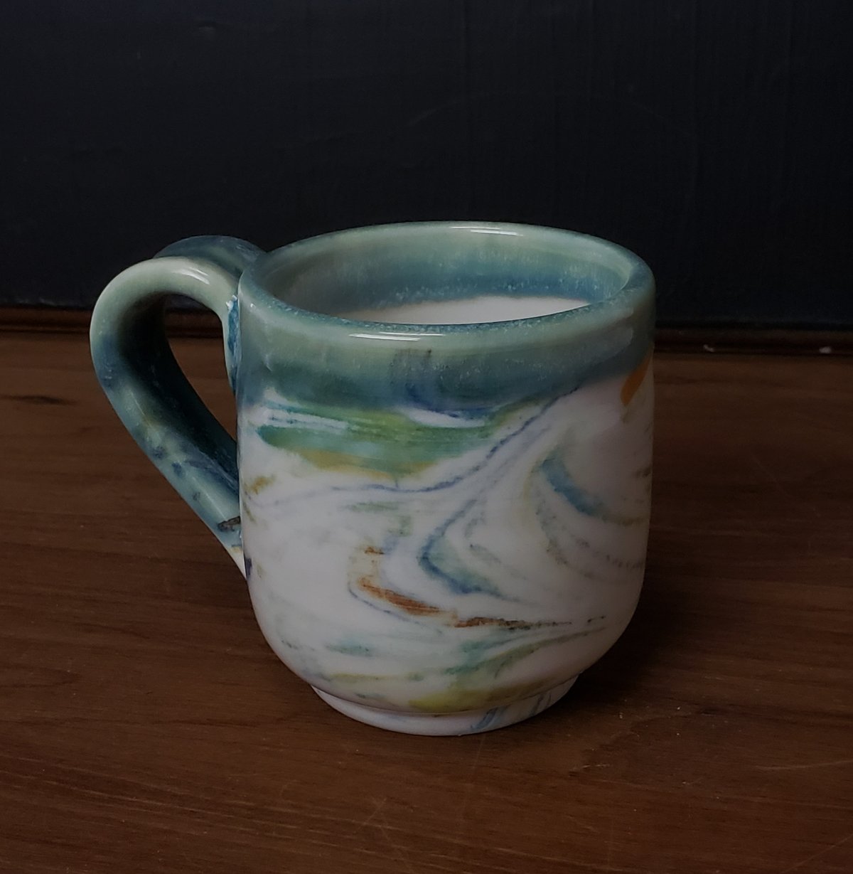 Image of 6 oz. Marbled Porcelain Cup 04202501