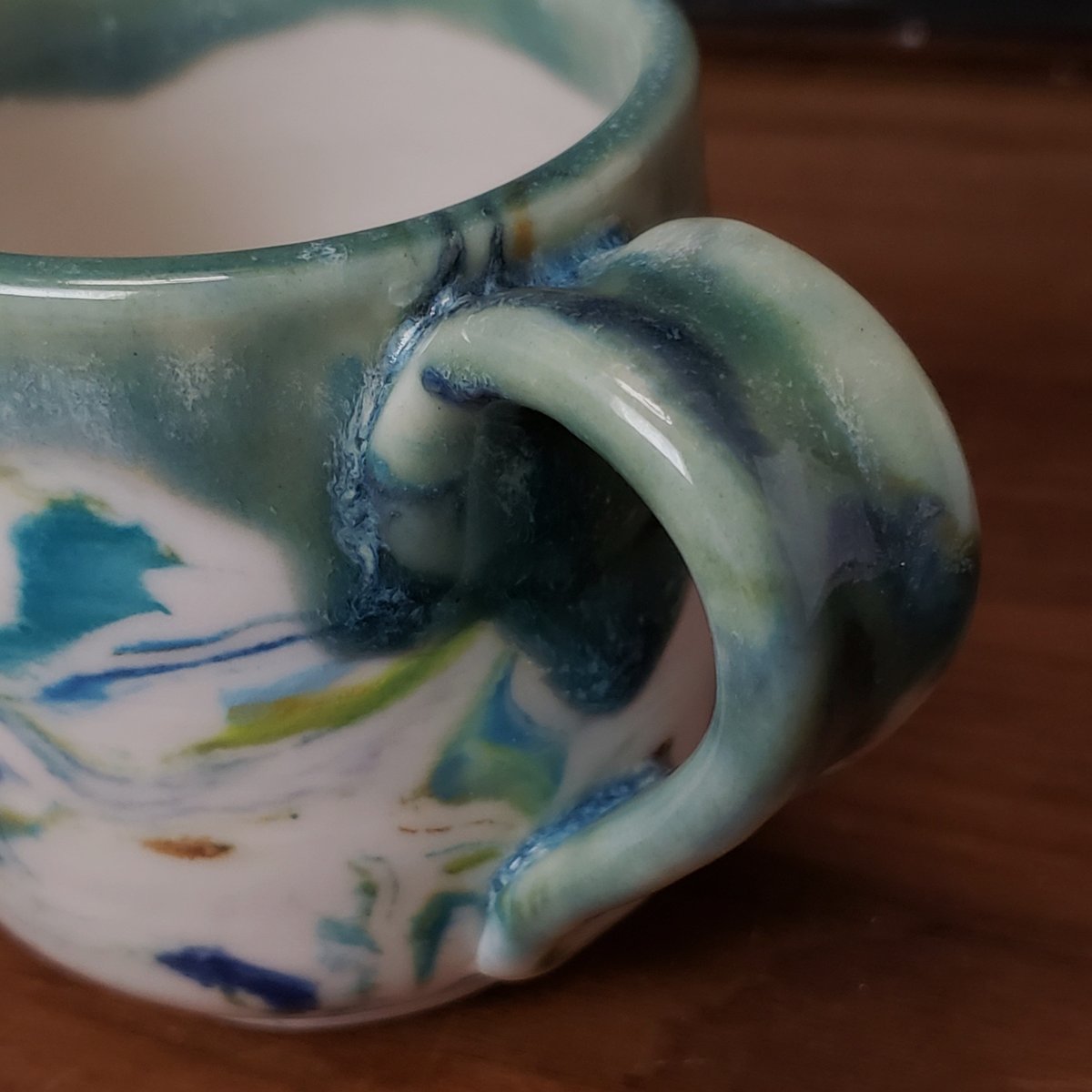 Image of 6 oz. Marbled Porcelain Cup 04202501