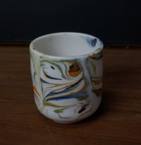 Image 2 of 6 oz. (175 ml) Marbled Porcelain Cup 04202502