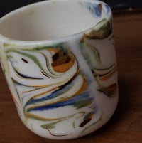 Image 7 of 6 oz. (175 ml) Marbled Porcelain Cup 04202502