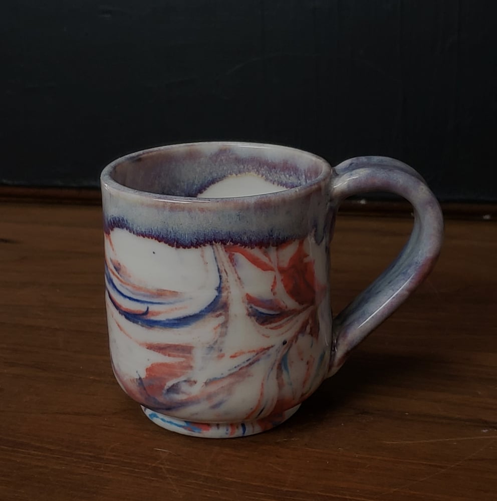 Image of 6 oz. Marbled Porcelain Cup 04202503