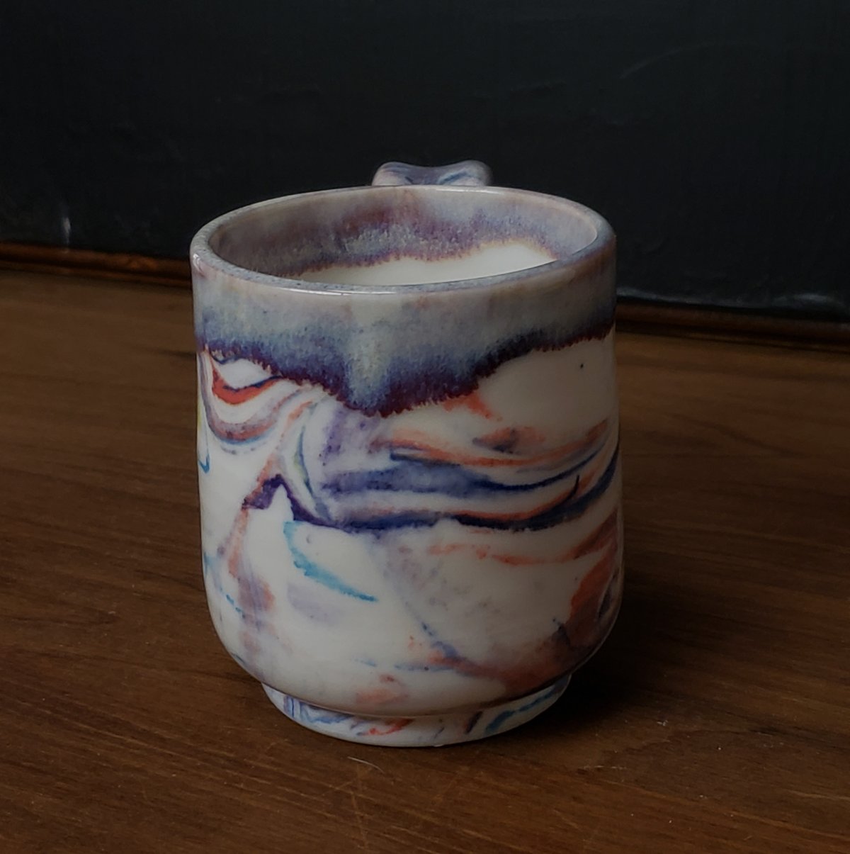 Image of 6 oz. Marbled Porcelain Cup 04202503